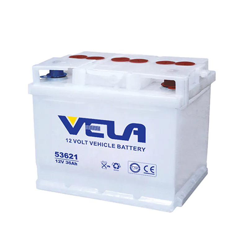 DIN36L 12V36Ah Dry Charged Small Car Battery