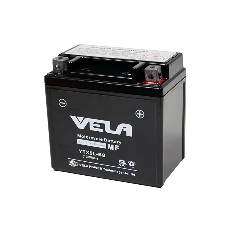 Agm motorcycle battery 12V 5Ah motorcycle battery price YTX5-BS