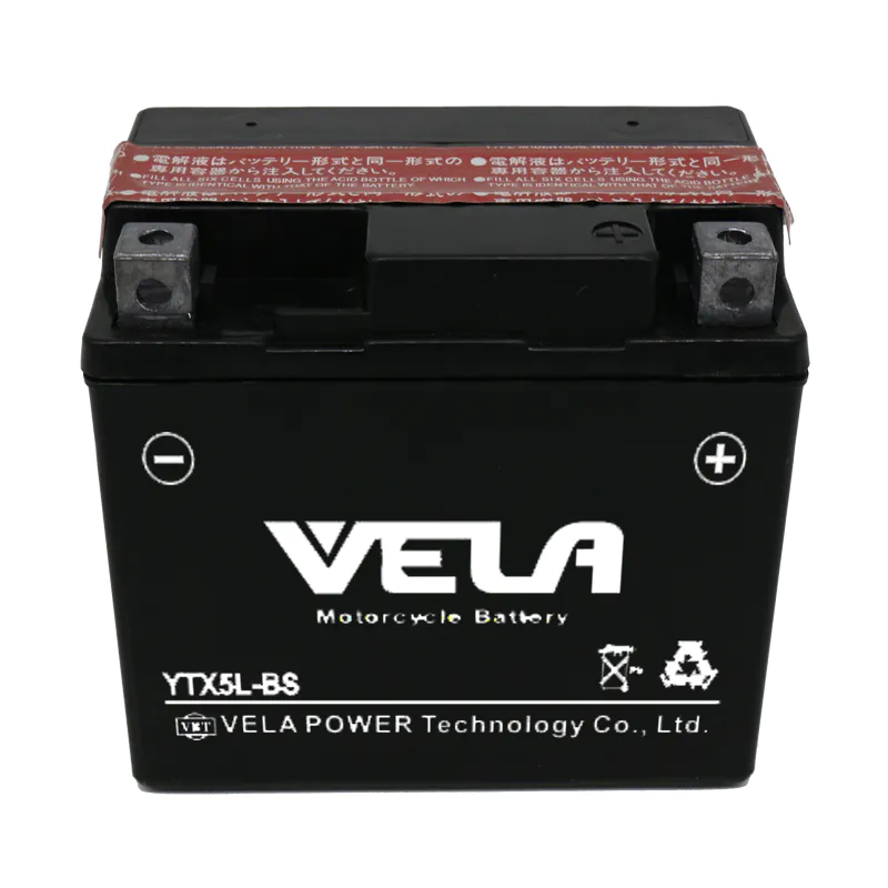 YTX5L-BS 12V 5Ah best motorcycle battery
