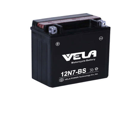 12N7-BS 12v 7Ah lead acid motorcycle battery