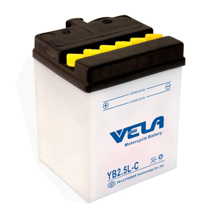 YB2.5L-C 12V 2.5Ah motorcycle batteries