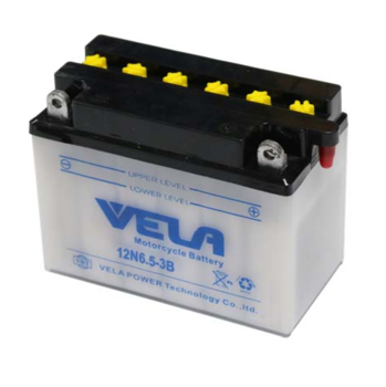 12N6.5-3B 12V 6.5Ah dry battery for motorcycle