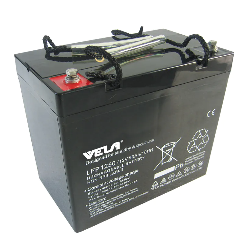 LFP1250 12V 50Ah  Valve Regulated Rechargeable Battery