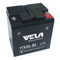 YTX30L 12V28AH wet cell agm battery For Motorcycle ATV Scooter Vehicle