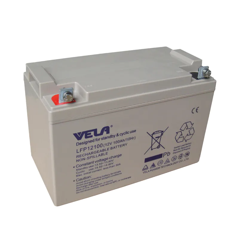 LFP12100 12V 100Ah UPS Battery with VELA Brand