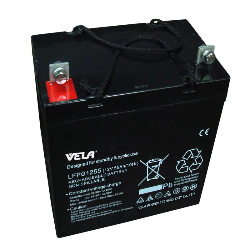 LFPG1255 12V 55Ah Sealed Gel Battery