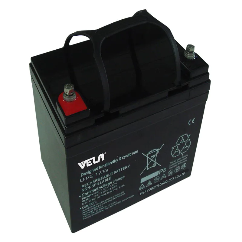 LFPG1233 12V 33Ah 12 Volt Gel Battery